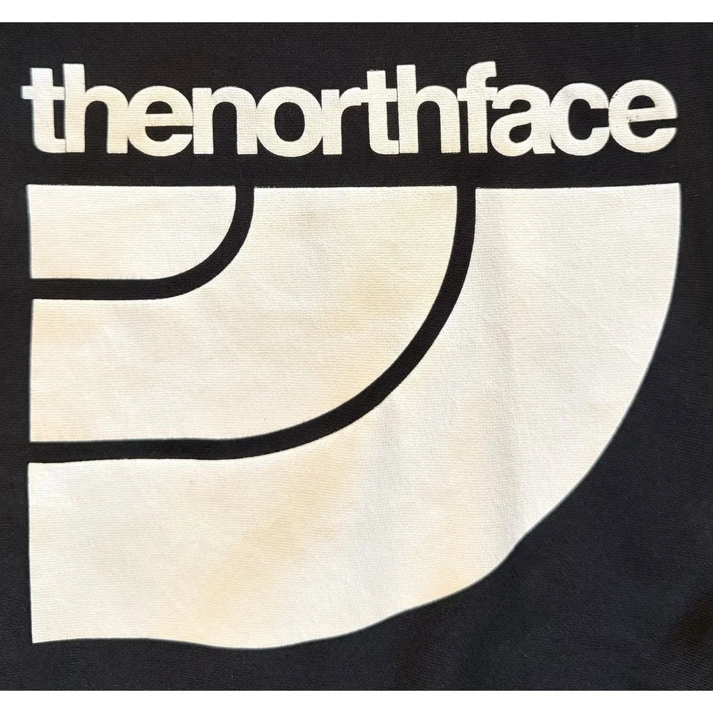 The North Face Men's Jumbo Logo Pullover Hoodie Black Size M Fall 2023 A811M